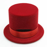 Maxbell Cap Shape Gift Box Lovers Ring Box Display Jewelry Box Organizer Box Red
