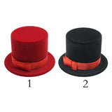 Maxbell Cap Shape Gift Box Lovers Ring Box Display Jewelry Box Organizer Box Red