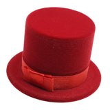 Maxbell Cap Shape Gift Box Lovers Ring Box Display Jewelry Box Organizer Box Red