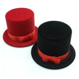Maxbell Cap Shape Gift Box Lovers Ring Box Display Jewelry Box Organizer Box Red
