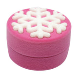 Maxbell Creative Gift Boxes Velvet Ring Box Earring Jewelry Box Organizer Box Pink