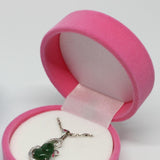 Maxbell Creative Gift Boxes Velvet Ring Box Earring Jewelry Box Organizer Box Pink