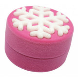 Maxbell Creative Gift Boxes Velvet Ring Box Earring Jewelry Box Organizer Box Pink