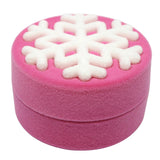 Maxbell Creative Gift Boxes Velvet Ring Box Earring Jewelry Box Organizer Box Pink