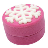 Maxbell Creative Gift Boxes Velvet Ring Box Earring Jewelry Box Organizer Box Pink