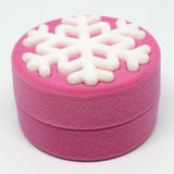 Maxbell Creative Gift Boxes Velvet Ring Box Earring Jewelry Box Organizer Box Pink