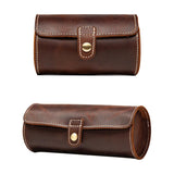 Maxbell Watch Roll Travel Case Watch Rolls Box Organizer for Man Storage Home Coffee Small