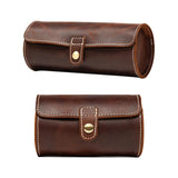 Maxbell Watch Roll Travel Case Watch Rolls Box Organizer for Man Storage Home Coffee Small