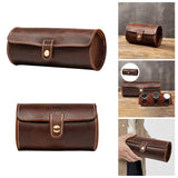 Maxbell Watch Roll Travel Case Watch Rolls Box Organizer for Man Storage Home Coffee Small