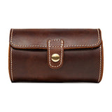 Maxbell Watch Roll Travel Case Watch Rolls Box Organizer for Man Storage Home Coffee Small