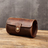 Maxbell Watch Roll Travel Case Watch Rolls Box Organizer for Man Storage Home Coffee Small