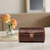 Maxbell Watch Roll Travel Case Watch Rolls Box Organizer for Man Storage Home Coffee Small