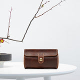 Maxbell Watch Roll Travel Case Watch Rolls Box Organizer for Man Storage Home Coffee Small