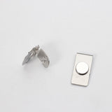 Maxbell 6x8X Invisible Magnetic Tie Stay Electroplate Anti-wrinkle Clip Anti-floating