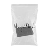 Maxbell Jewelry Storage Tray for Earrings Bracelet Women 227x146x31mm Flannel Black