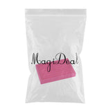 Maxbell Jewelry Storage Tray for Earrings Bracelet Women 227x146x31mm Flannel Pink