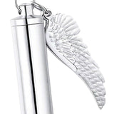 Cremation Jewelry Ashes Jar Key Chain Urn Pendant for Friends Family Women