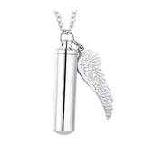 Cremation Jewelry Ashes Jar Key Chain Urn Pendant for Friends Family Women