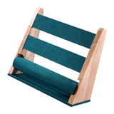 Maxbell Jewelry Display Stand 3 Layers with Base for Hair Band Earring Women Girl