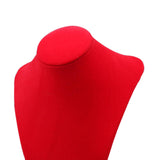 Maxbell 2xDurable Necklace Display Bust Jewelry Organizer for Salon Exhibitions Choker High