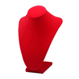 Maxbell 2xDurable Necklace Display Bust Jewelry Organizer for Salon Exhibitions Choker High