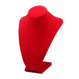 Maxbell 2xDurable Necklace Display Bust Jewelry Organizer for Salon Exhibitions Choker High