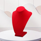 Maxbell 2xDurable Necklace Display Bust Jewelry Organizer for Salon Exhibitions Choker High