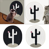 Durable Claw Scratching Board Pet Wall Sticker Kitten Thicken wall Black - Aladdin Shoppers