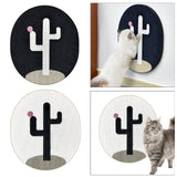 Durable Claw Scratching Board Pet Wall Sticker Kitten Thicken wall Black - Aladdin Shoppers