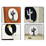Durable Claw Scratching Board Pet Wall Sticker Kitten Thicken wall Black - Aladdin Shoppers