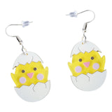 Maxbell 6xCute Easter Earrings Dangle Earrings for Girls Teens Valentine’S Day Gifts Chicken