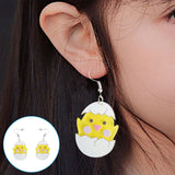 Maxbell 4xCute Easter Earrings Dangle Earrings for Girls Teens Valentine’S Day Gifts Chicken