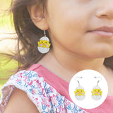 Maxbell 6xCute Easter Earrings Dangle Earrings for Girls Teens Valentine’S Day Gifts Chicken