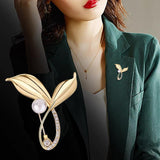 Maxbell 5xBrooch Pin Elegant Lightweight Collar Pin Lapel Pin for Scarf Clothing Shirt