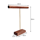 Maxbell Jewelry Storage Rack Props Bangle Organizer T Shape Necklace Display Storage Height 30cm