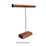 Maxbell Jewelry Storage Rack Props Bangle Organizer T Shape Necklace Display Storage Height 30cm