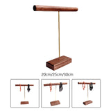 Maxbell Jewelry Storage Rack Props Bangle Organizer T Shape Necklace Display Storage Height 30cm