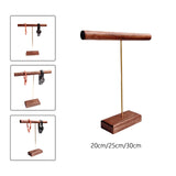 Maxbell Jewelry Storage Rack Props Bangle Organizer T Shape Necklace Display Storage Height 30cm