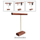 Maxbell Jewelry Storage Rack Props Bangle Organizer T Shape Necklace Display Storage Height 30cm