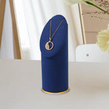 Maxbell Necklace Pendant Display Stand Fashion for Tabletop Retail Stores Countertop Blue