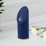 Maxbell Necklace Pendant Display Stand Fashion for Tabletop Retail Stores Countertop Blue