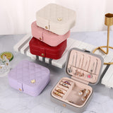 Maxbell Jewelry Box Durable Jewelry Case for Girls for Earrings Bracelets Girlfriend White