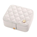 Maxbell Jewelry Box Durable Jewelry Case for Girls for Earrings Bracelets Girlfriend White