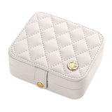 Maxbell Jewelry Box Durable Jewelry Case for Girls for Earrings Bracelets Girlfriend White