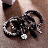 Boho Beaded Bracelet Stylish Accessories Jewelry for Daily Wear Dating Party Style E