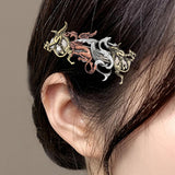 Maxbell 3xRetro Steampunk Hair Clip Flying Dragon Hairpin for Prom Party Girls