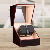 Double Watch Winders USB Automatic Watch Winder for Bedroom Gifts Wristwatch Style C