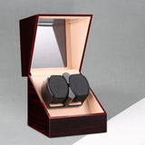 Double Watch Winders USB Automatic Watch Winder for Bedroom Gifts Wristwatch Style C