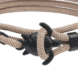 Maxbell Turtle Hook Bracelet Fashion Women Bracelet for Lovers Male and Female Khaki