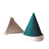 Cone Shaped Bracelet Watch Display Stand for Trades Shows Dresser Countertop Green